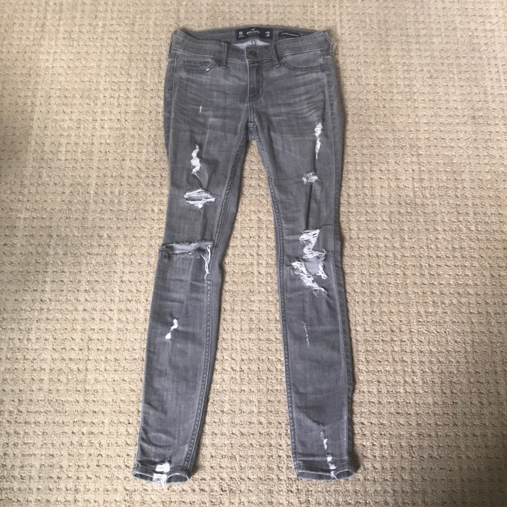 Hollister ripped jeans